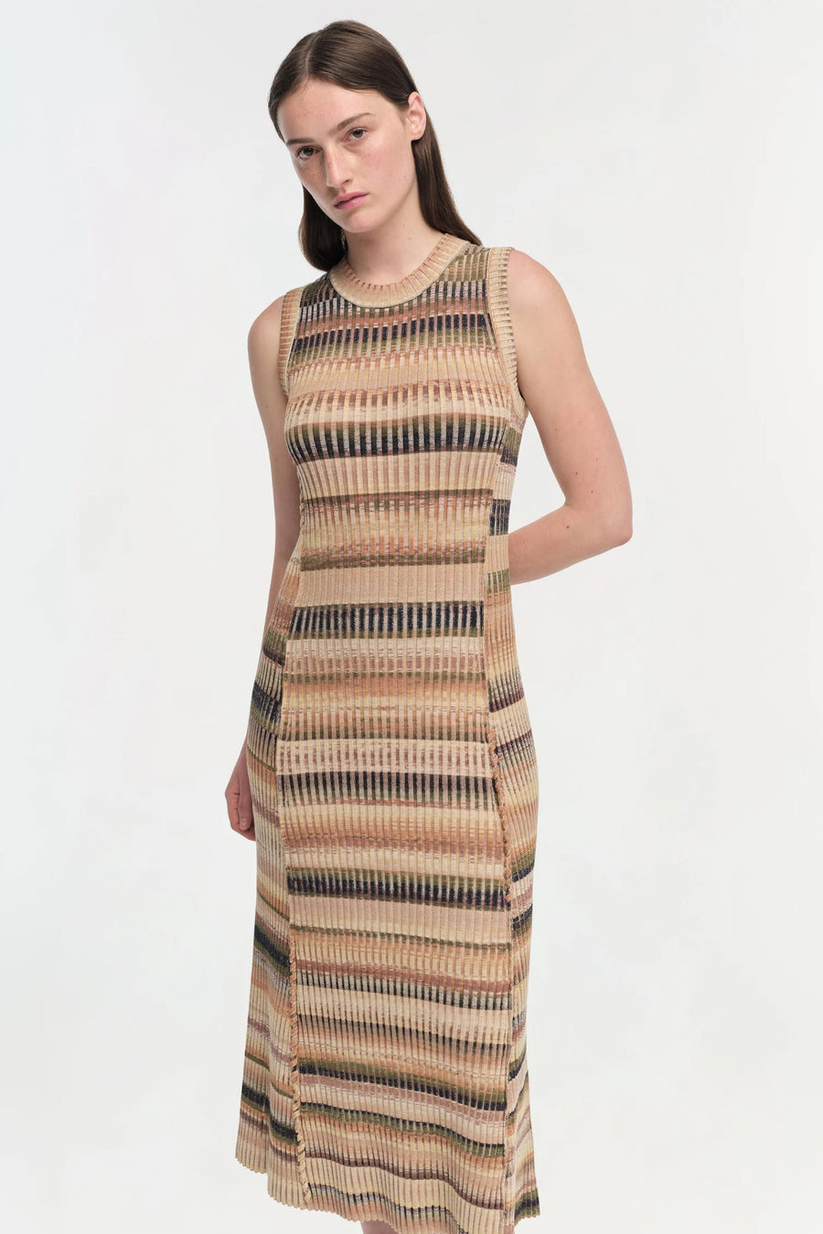 SIMKHAI Fairfax Sleeveless Dress