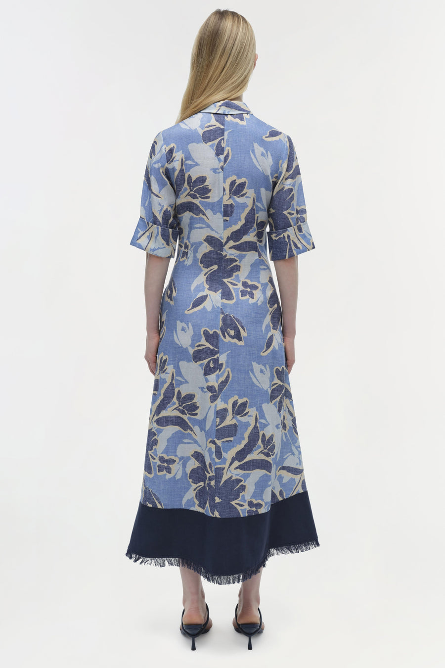 SIMKHAI Claudine Shirt Midi Dress