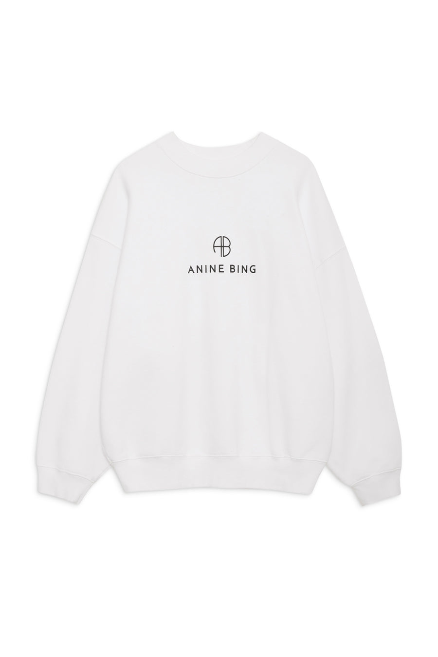 Anine Bing Jaci Monogram Sweatshirt