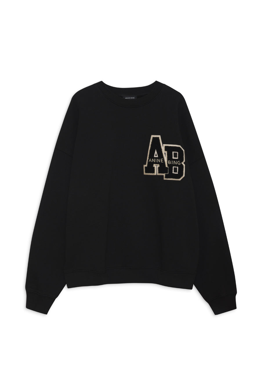 Anine Bing Miles Letterman Sweatshirt