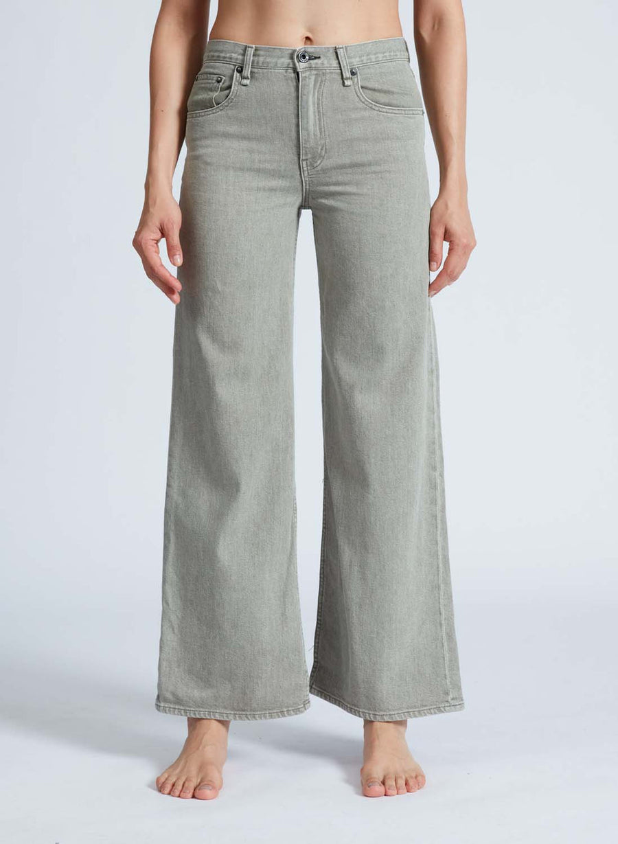 ASKK NY Brighton Slim Wide Leg Pant