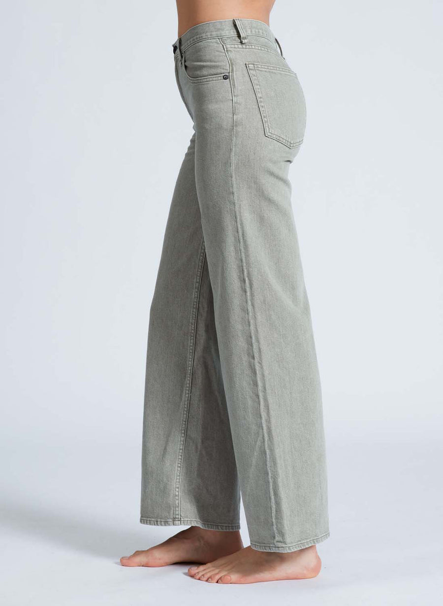 ASKK NY Brighton Slim Wide Leg Pant