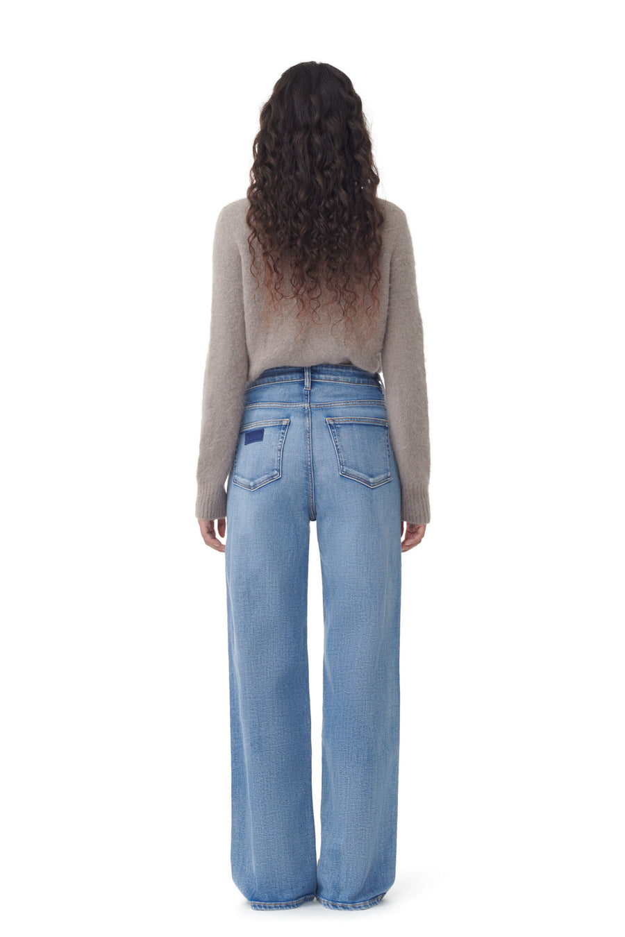 Ganni Mid Blue Vintage Andi Jeans