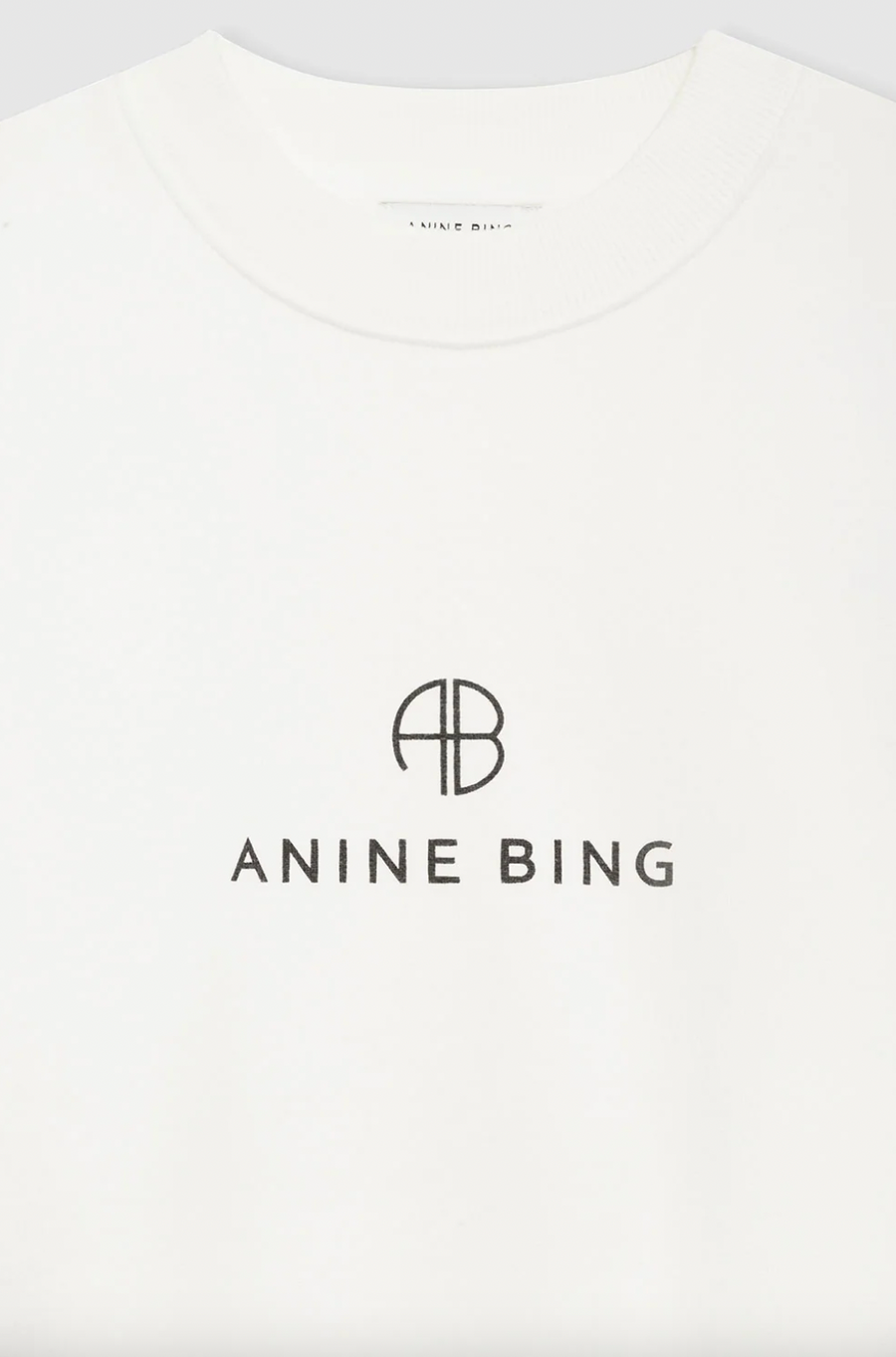 Anine Bing Jaci Monogram Sweatshirt