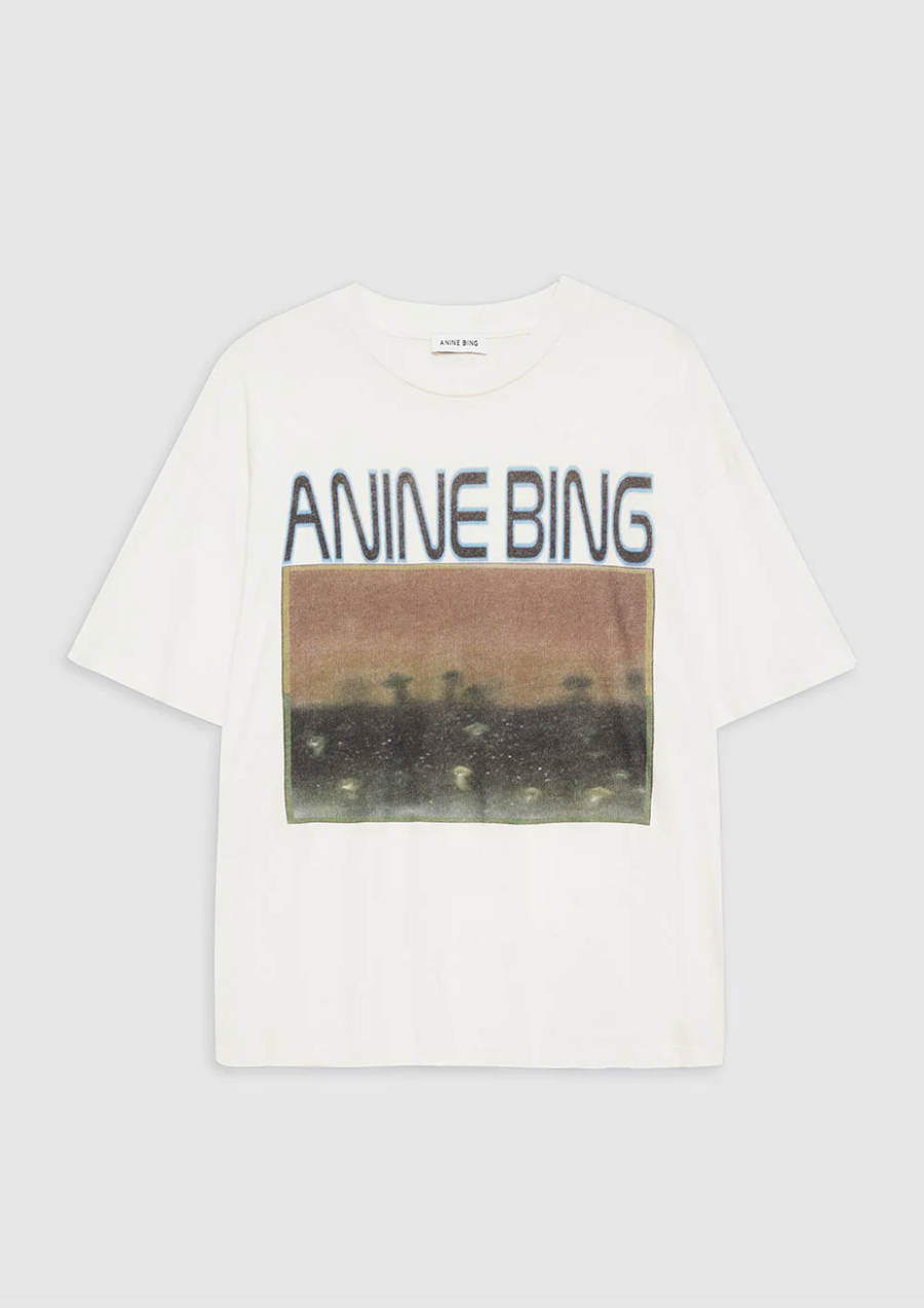 Anine Bing Cade Tee Mushrooms