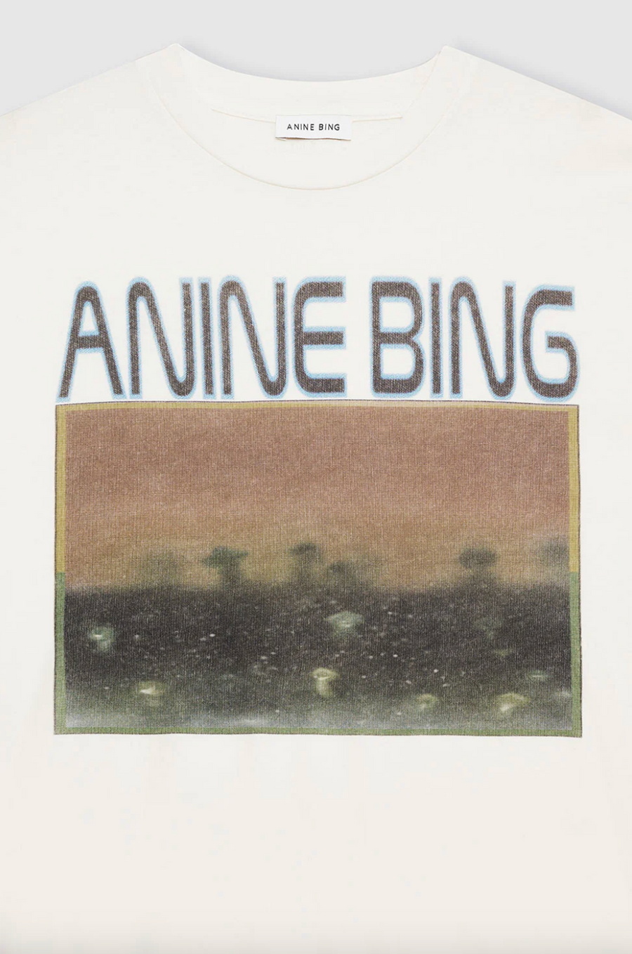 Anine Bing Cade Tee Mushrooms