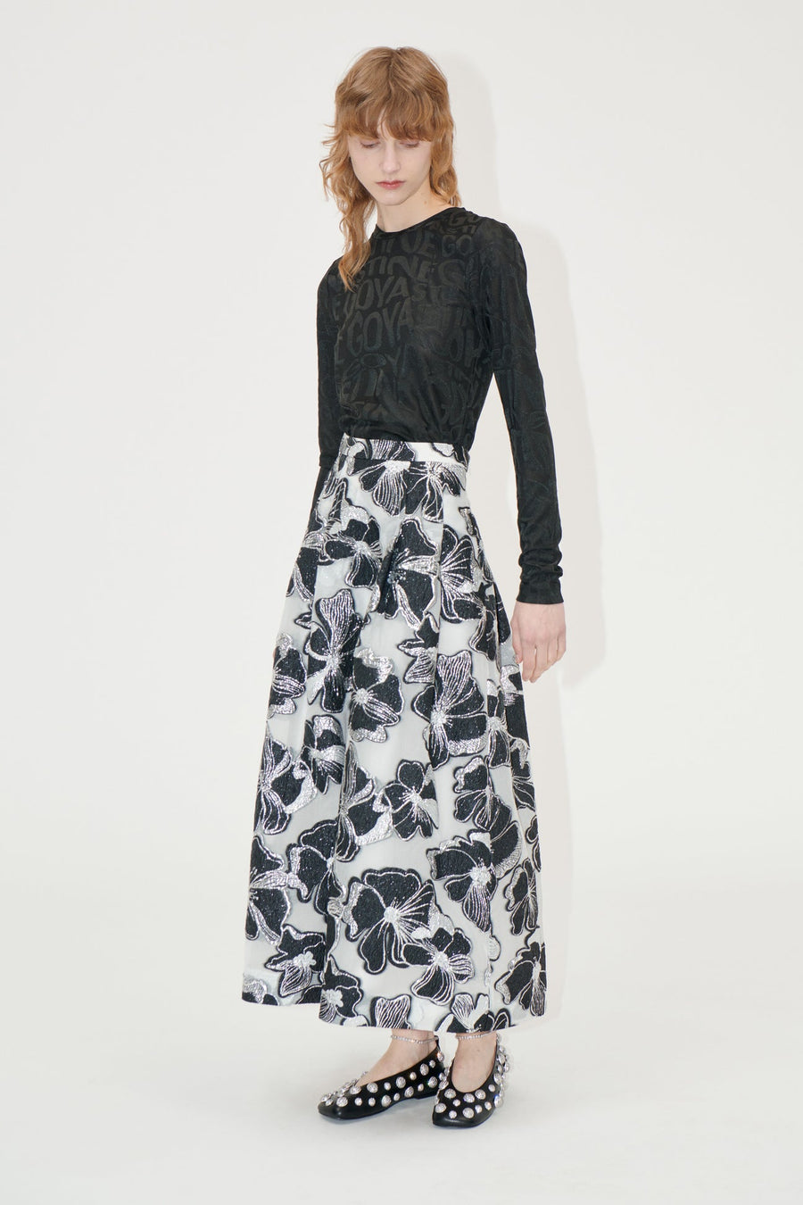 Stine Goya Voluminous Midi Skirt