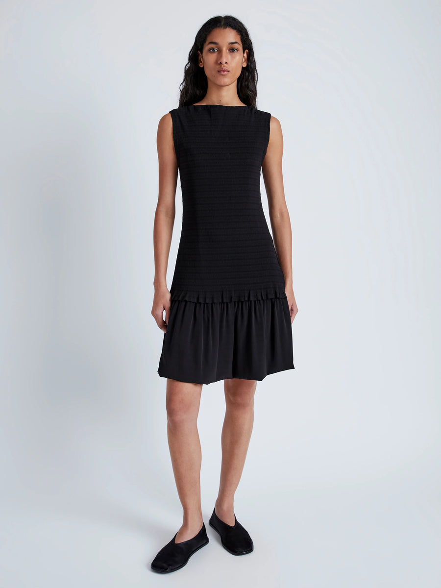 Proenza Schouler White Label Martine Dress in Micro Pleat